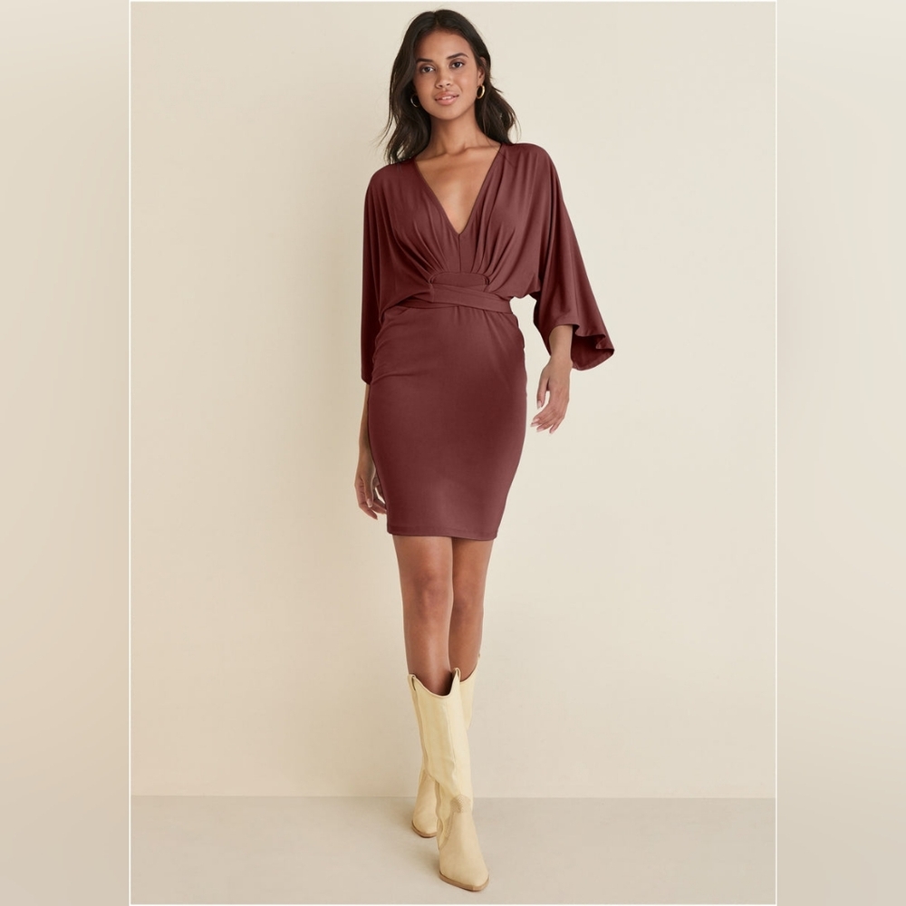 VENUS Tie Front Dress